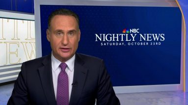 Nightly News Full Broadcast - October 23rd