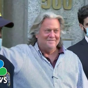 House Asks Justice Department To Criminally Prosecute Steve Bannon For Contempt