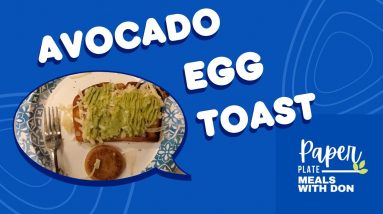 Avocado Toast With Egg In The Basket