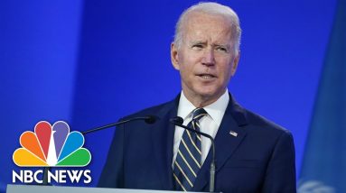 Biden Says U.S. Is 'Back At The Table' To Lead On Climate Change At COP26