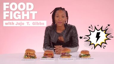 ULTIMATE Burger Taste Test With Jojo T. Gibbs | Food Fight | Women's Health