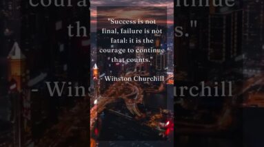 Inspiring Words from The Rock and Sir Winston Churchill