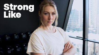 World Champion Skier Mikaela Shiffrin Shows Off Her Strength Workout | Strong Like | Women's Health