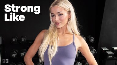 Livvy Dunne’s Core Workout For Strong Abs | Strong Like | Women’s Health