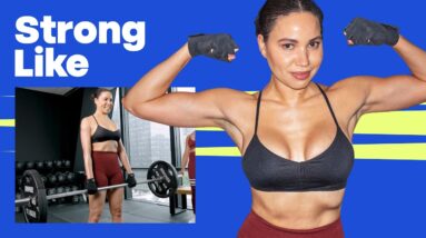 Jurnee Smollett's Workout To Gain 20 lbs Of Muscle | Strong Like | Women's Health