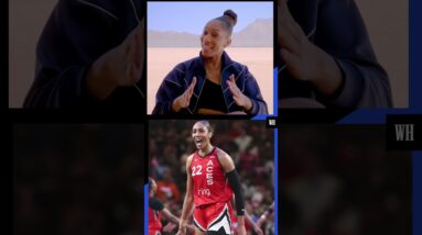 A'ja Wilson's post-game fuel #womenshealth