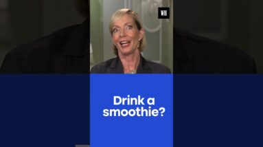 Allison Janney's perfect protein smoothie #womenshealth