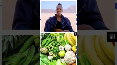 WNBA CHAMP A'ja Wilson talks some of her favorite foods #womenshealth