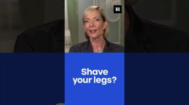 Allison Janney’s leg shaving habits #womenshealth