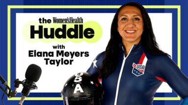 Olympic Bobsledder Elana Meyers Taylor Talks Winning Gold | The Huddle | Women's Health