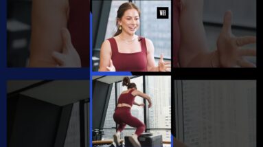 Shawn Johnson East loved jumping as a gymnast and still loves it as an adult   #womenshealth