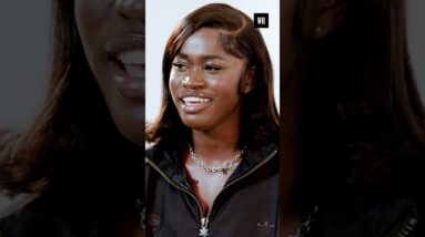 Junelle Bromfield judges her new husband Noah Lyles' pre-race snack  #womenshealth