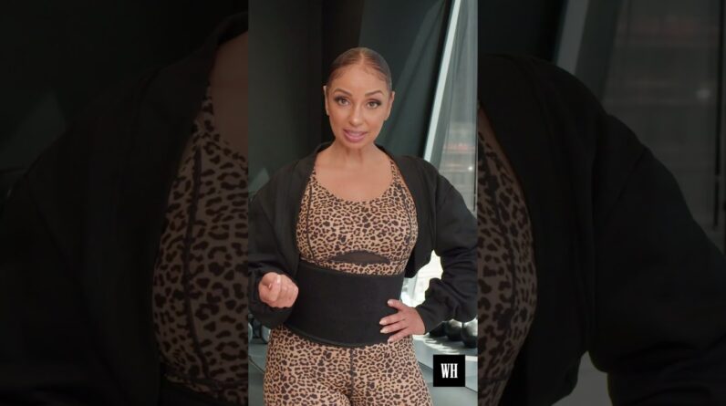 Yes, Mýa walks on the treadmill, on an incline, in HEELS because she is incredible  #womenshealth