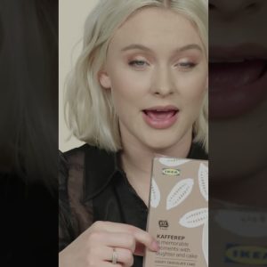 Zara Larsson explains the Swedish coffee experience  #womenshealth