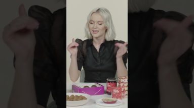 Zara Larsson gives the Ikea cinnamon bun a try  #womenshealth